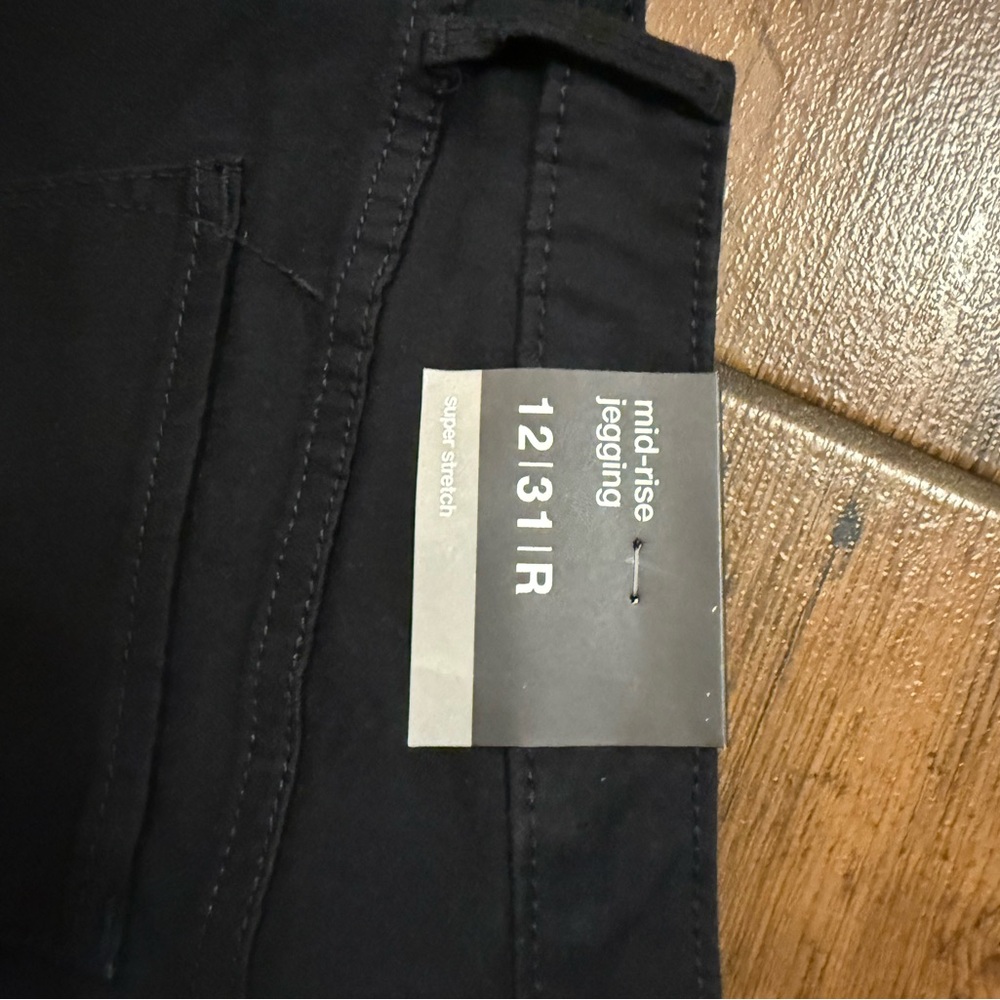 Mossimo Supply Co. Black Mid-Rise Jeggings